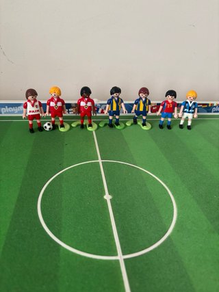 Futbolín Playmobil