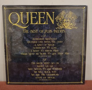LOTE CON 3 VINILOS DE QUEEN 2 LPS NUEVOS