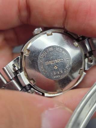 Orologio Seiko Automatico Vintage Blu
