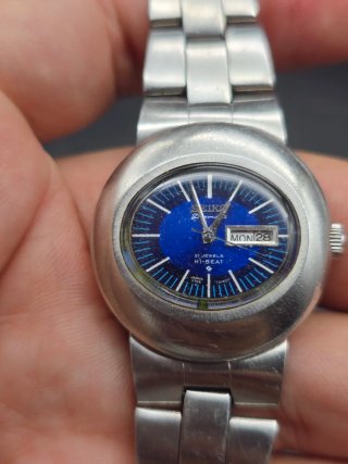 Orologio Seiko Automatico Vintage Blu