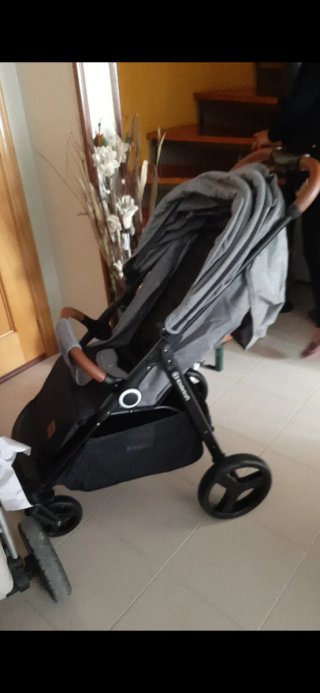 Silla de paseo gris