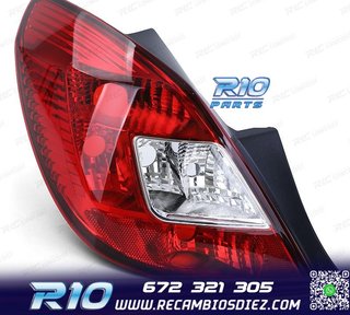 PILOTO IZQ OPEL CORSA D 06- ROJO BLANCO