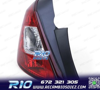PILOTO IZQ OPEL CORSA D 06- ROJO BLANCO