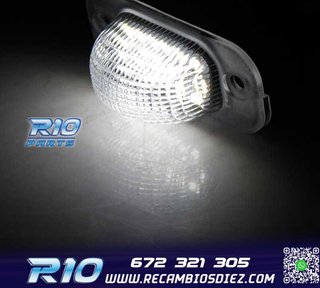 LUZ MATRICULA LED VOLKSWAGEN VW GOLF II JETTA II SEAT TOLEDO