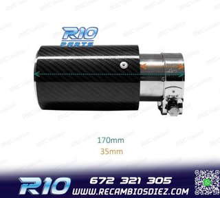 COLA ESCAPE BMW LOOK M CARBONO