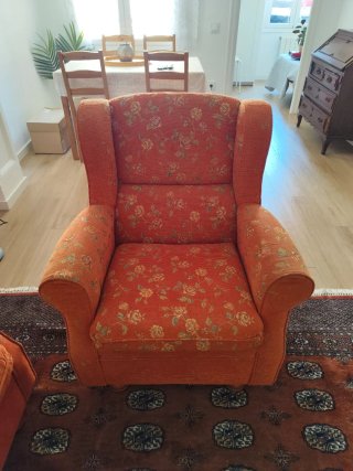 URGE Sofá y sillón vintage