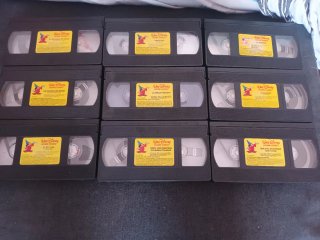 Lote 9 VHS Disney Clásicos (Español)