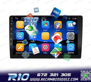 RADIO 9" GPS ANDROID 13 QUAD CORE 64GB ROM