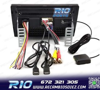 RADIO 9" GPS ANDROID 13 QUAD CORE 64GB ROM