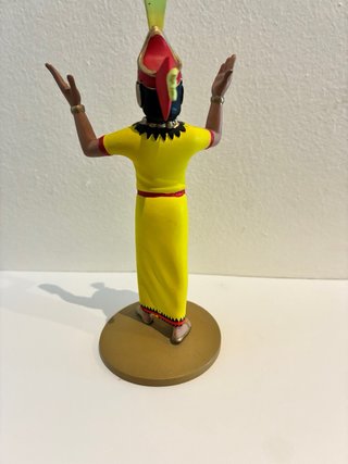 Figura Resina Tintín Jefe Indio