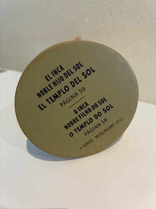 Figura Resina Tintín Jefe Indio