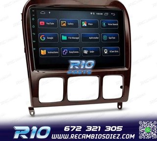 RADIO GPS ANDROID 13 MERCEDES CLASE S W220 98-05