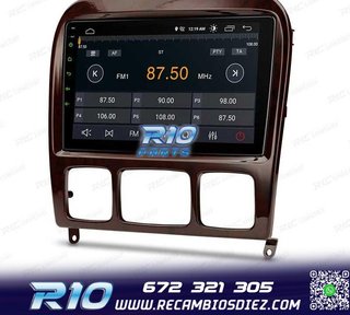 RADIO GPS ANDROID 13 MERCEDES CLASE S W220 98-05