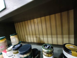 Librería madera estilo rústico