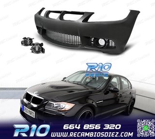 PARAGOLPES DELANTERO BMW E90 E91 05-08 LOOK M3 + ANTINIEBLAS