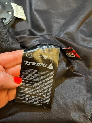 Chaqueta Dainese Moto Mujer Negra