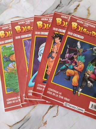 Bola de Drac Sèrie Vermella n. 212 a 216