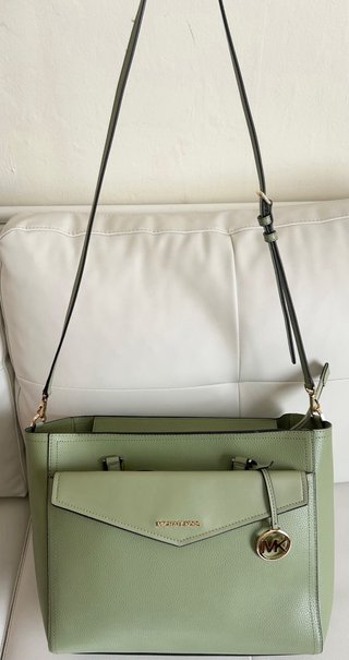 Conjunto Michael Kors Bolso y Cartera Verde