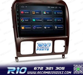 RADIO GPS ANDROID 13 MERCEDES CLASE S W220 98-05