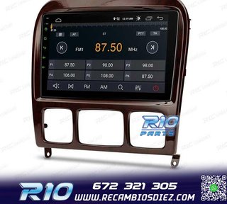 RADIO GPS ANDROID 13 MERCEDES CLASE S W220 98-05