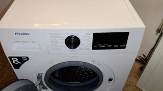 LAVADORA Hisense 8 kg Steam Allergy 2A OPORTUNITAT