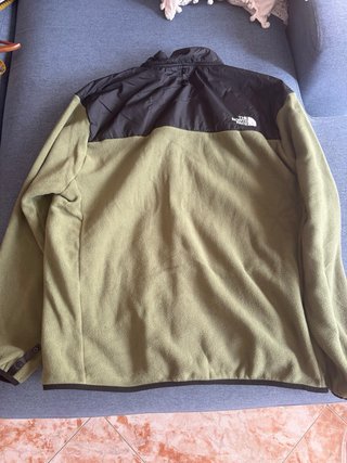 Polar The North Face Talla L Verde y Negro