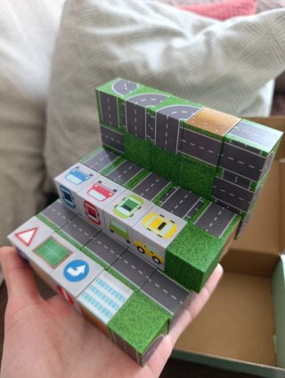 Bloques Magnéticos Construcción Ciudad 50 Piezas