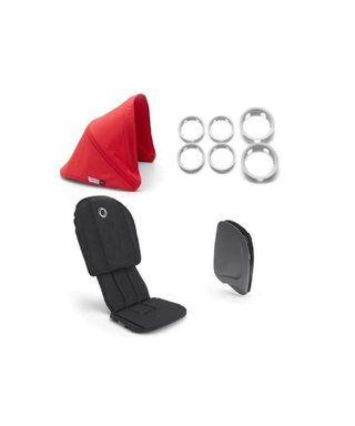 Pack Textil Bugaboo Ant Negro y Rojo Nuevo