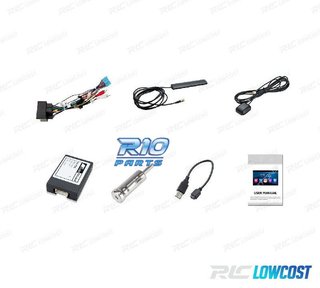 RADIO GPS ANDROID 12 PARA FORD FOCUS C-MAX FIESTA GALAXY KUG