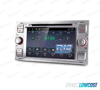 RADIO GPS ANDROID 12 PARA FORD FOCUS C-MAX FIESTA GALAXY KUG
