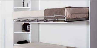 CAMA ABATIBLE CON MESA ESTUDIO.