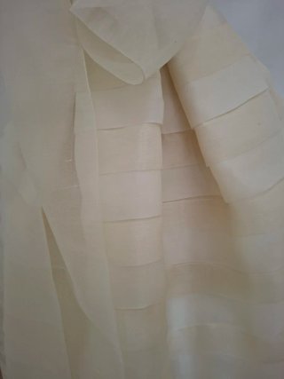 Vestido de comunión beige