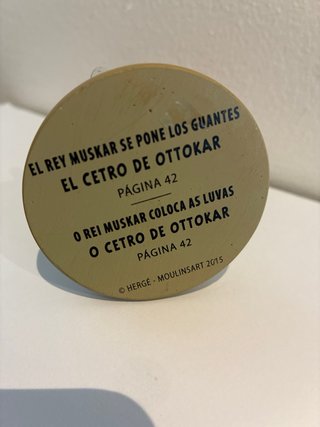 Figura Resina Tintín Capitán Haddock