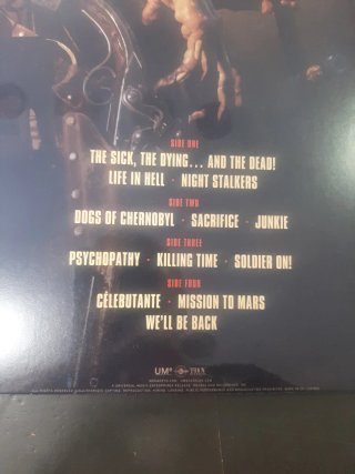 Vinilo Megadeth The Sick the Dying & the Dead