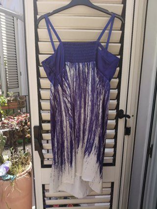 Vestito Guess blu e bianco taglia M... NUOVO