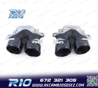 COLAS ESCAPE MERCEDES CLASE E W213 16- E53 AMG NEGRO