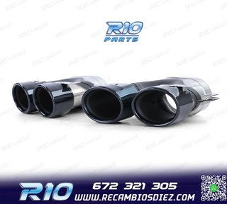 COLAS ESCAPE MERCEDES CLASE E W213 16- E53 AMG NEGRO