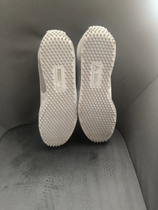 Zapatillas Puma Hombre Grises y Blancas