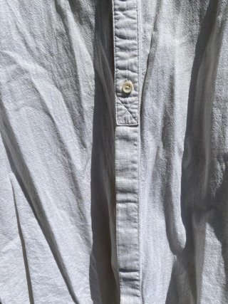 Camisa Zara Man Blanca Cuadros Azules Codos