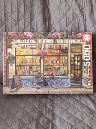 Puzzle Educa 5000 piezas La mejor librería