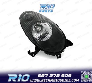 FARO DCH PARA NISSAN MICRA K12 03-07 FONDO NEGRO