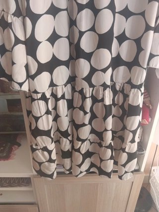 Vestido estampado lunares talla única