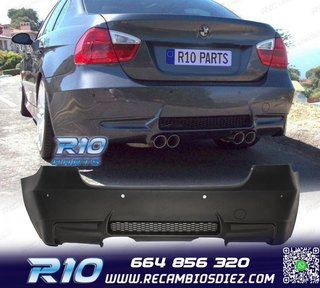 PARAGOLPES TRASERO BMW E90 LOOK M3 PDC