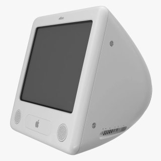 Apple eMac Blanco sin teclado ni ratón