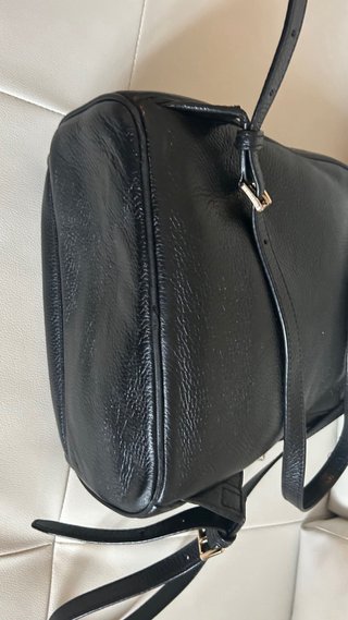 Mochila Michael Kors Negra Piel