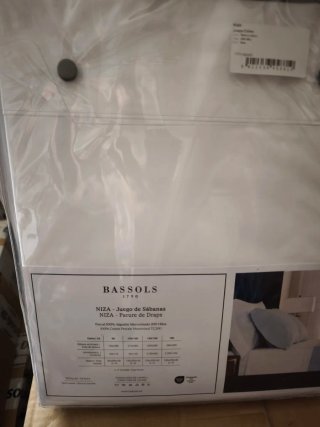 Juego Sábanas Bassols Niza Cama 180