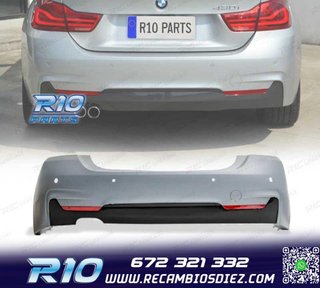 PARAGOLPES TRASERO BMW F36 LOOK M PDC