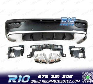 DIFUSOR MERCEDES CLASE GLE C167 20- + COLAS ESCAPE