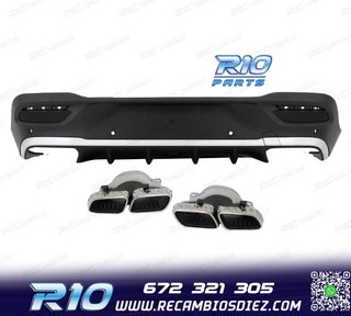 DIFUSOR MERCEDES CLASE GLE C167 20- + COLAS ESCAPE