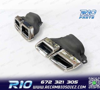 COLAS ESCAPE MERCEDES CLASE E W212 14-15 CROMO